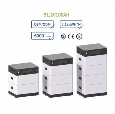 Хорошая цена 10 кВтч 15 кВтч 20 кВтч 51,2 В 80 А Солнечная система хранения энергии Перезаряжаемая батарея LiFePO4 с CE UL онлайн