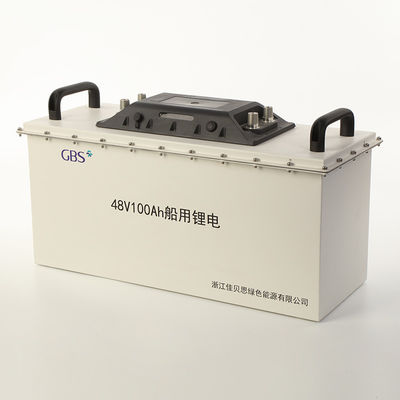 Хорошая цена батарея иона 48V 100Ah 5KWh LiFePO4 Li для морской электрической системы онлайн