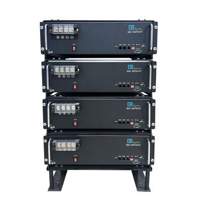 Хорошая цена 5 кВтч Складируемые аккумуляторы LiFePO4 51.21V 100Ah Литийная батарея онлайн